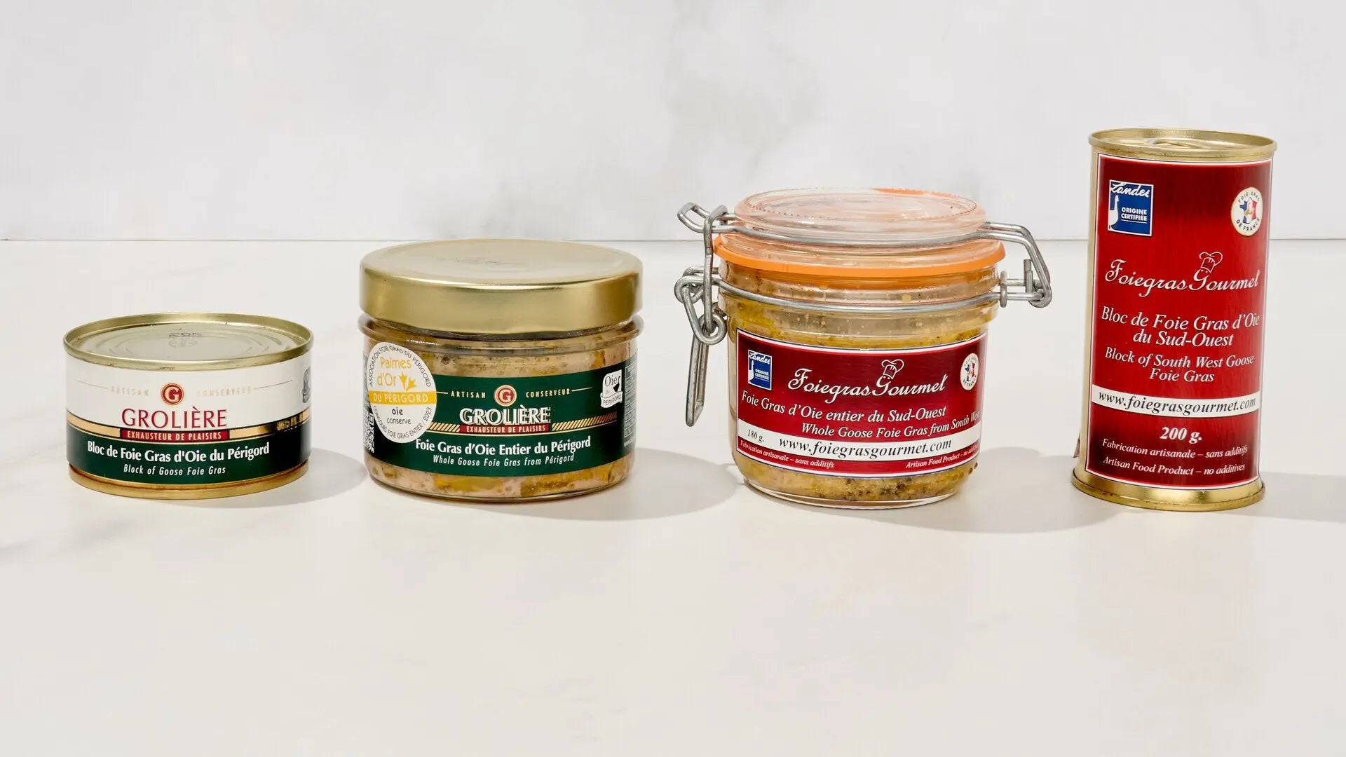 Coffrets de Foie Gras d'Oie du Sud-Ouest