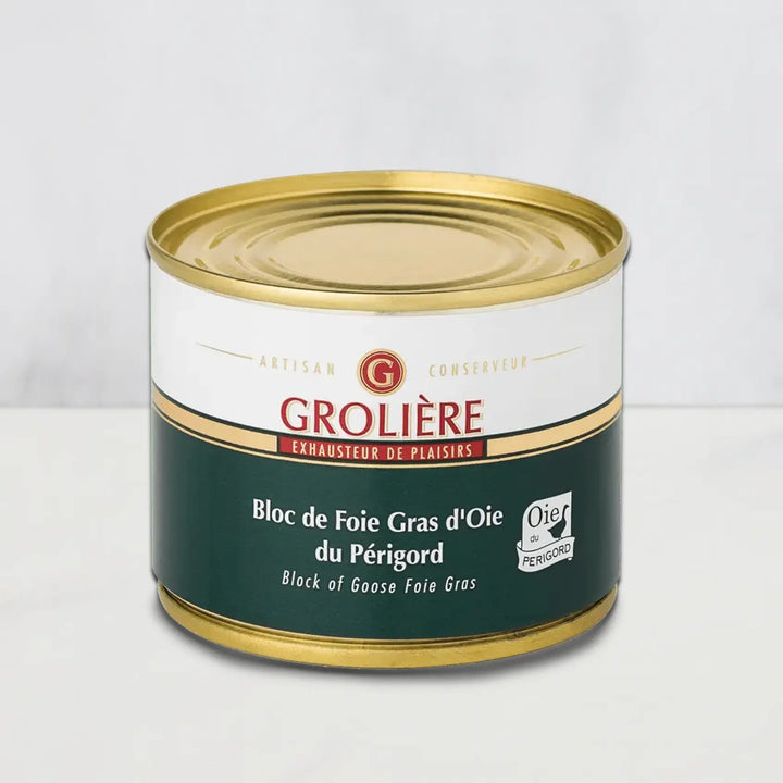 Bloc de foie gras, idéal pour être tartiné sur des toasts en apéritif