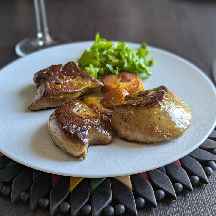 Escalopes Surgelées de Foie Gras de Canard Cru du Sud-Ouest 600 g - Foie Gras Gourmet