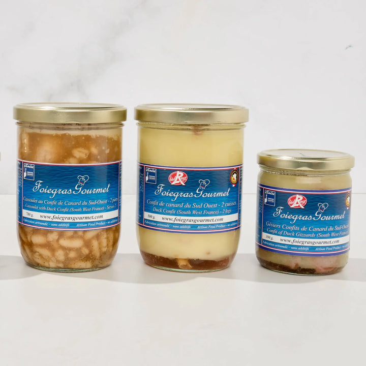 Pakket met Zuidwestelijke Eendspecialiteiten Label Rouge en Cassoulet