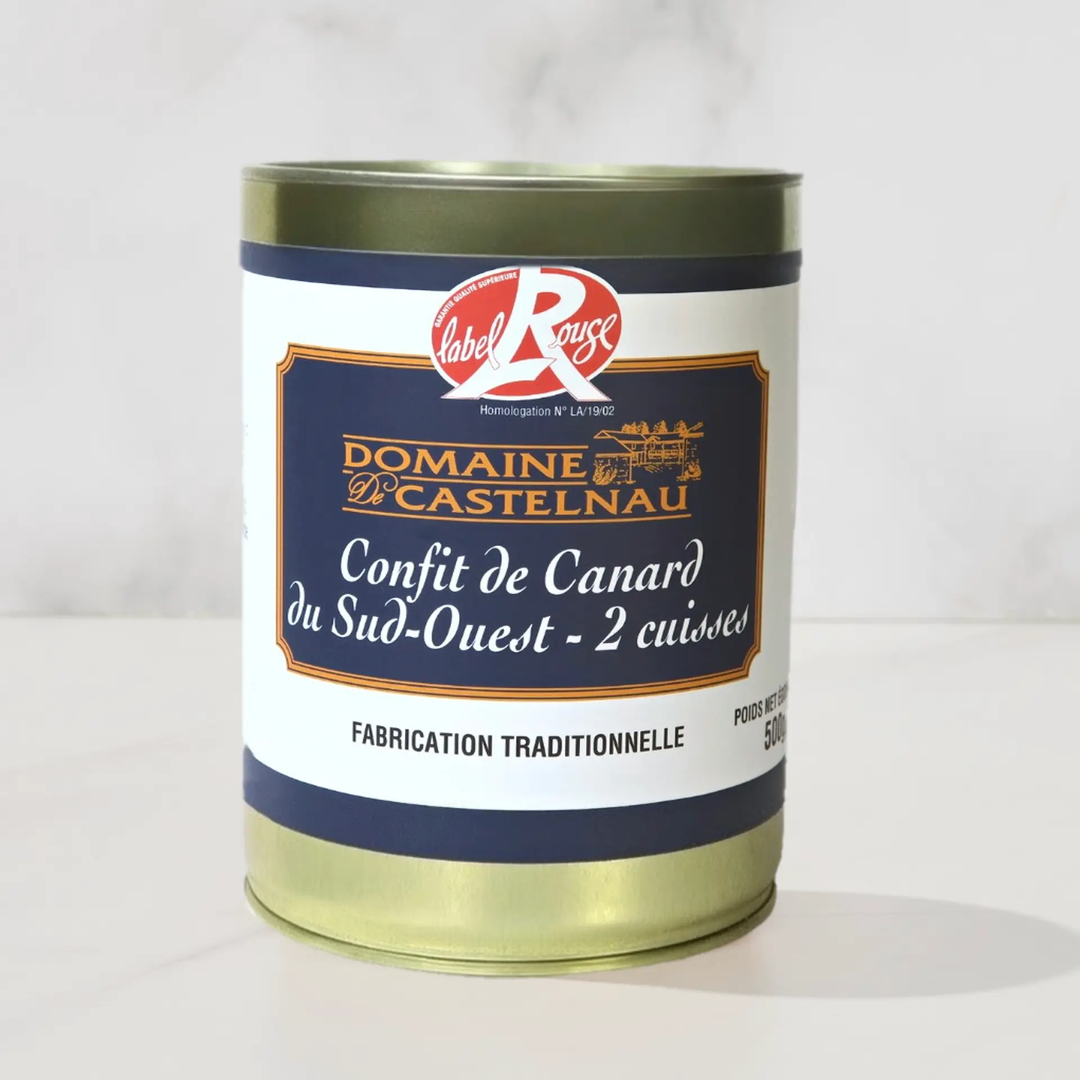 Confit de Canard du Sud-Ouest Label Rouge 500 g - Foie Gras Gourmet