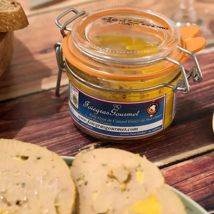 Foie Gras de Canard Entier du Sud-Ouest au Piment d'Espelette 180 g - Foie Gras Gourmet