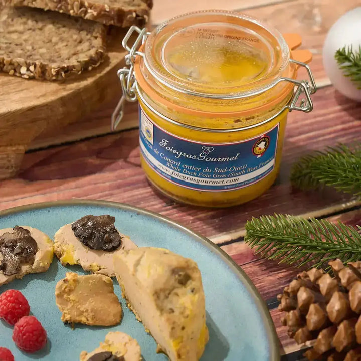Foie Gras de Canard Entier du Sud-Ouest 530 g - Foie Gras Gourmet