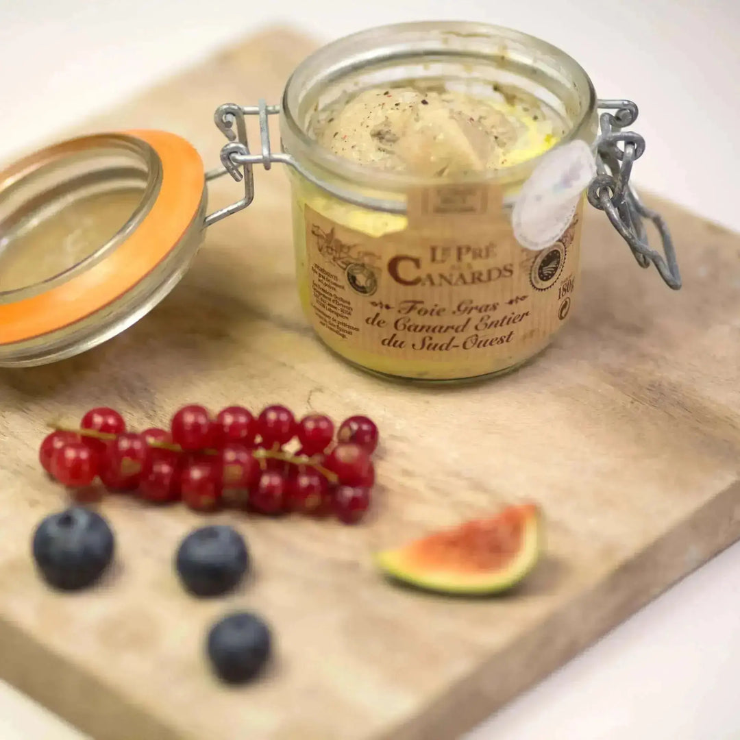 Foie Gras de Canard Entier du Sud-Ouest au Sauternes 130 g - Foie Gras Gourmet