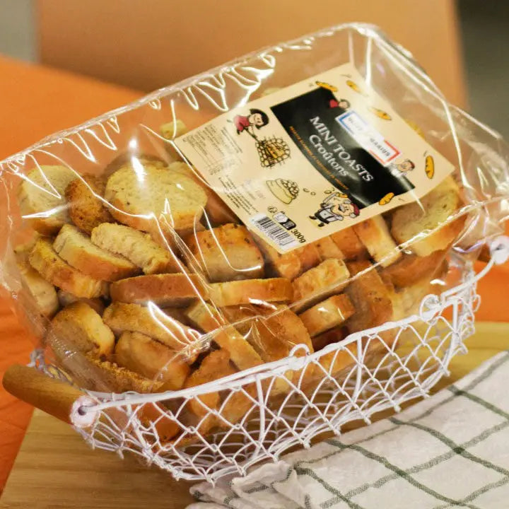Mini Toasts Croûtons de Provence 300 g - Foie Gras Gourmet