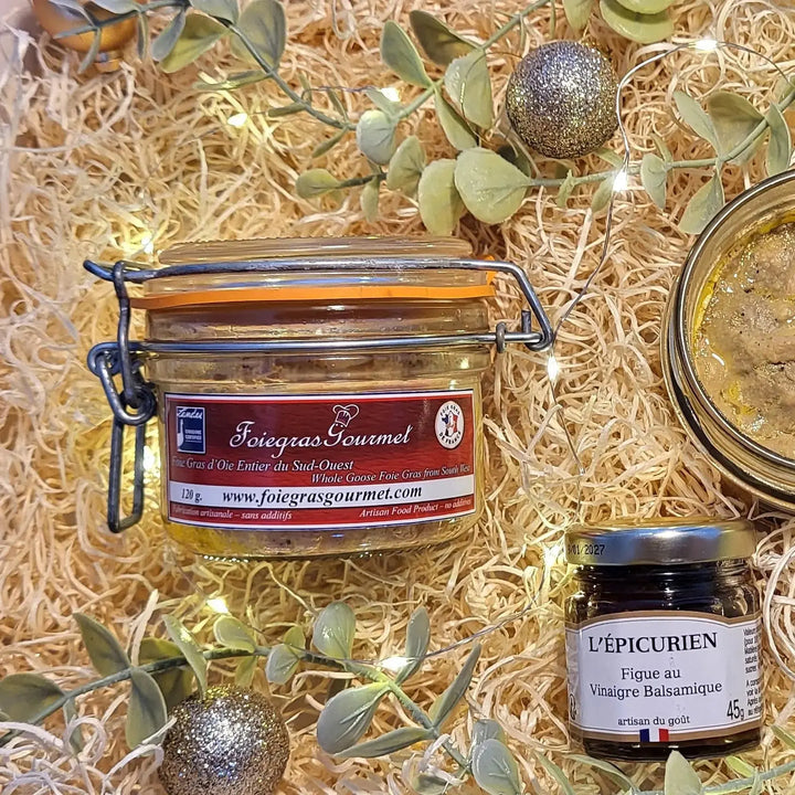 Foie Gras d’Oie Entier des Landes 120 g - Foie Gras Gourmet