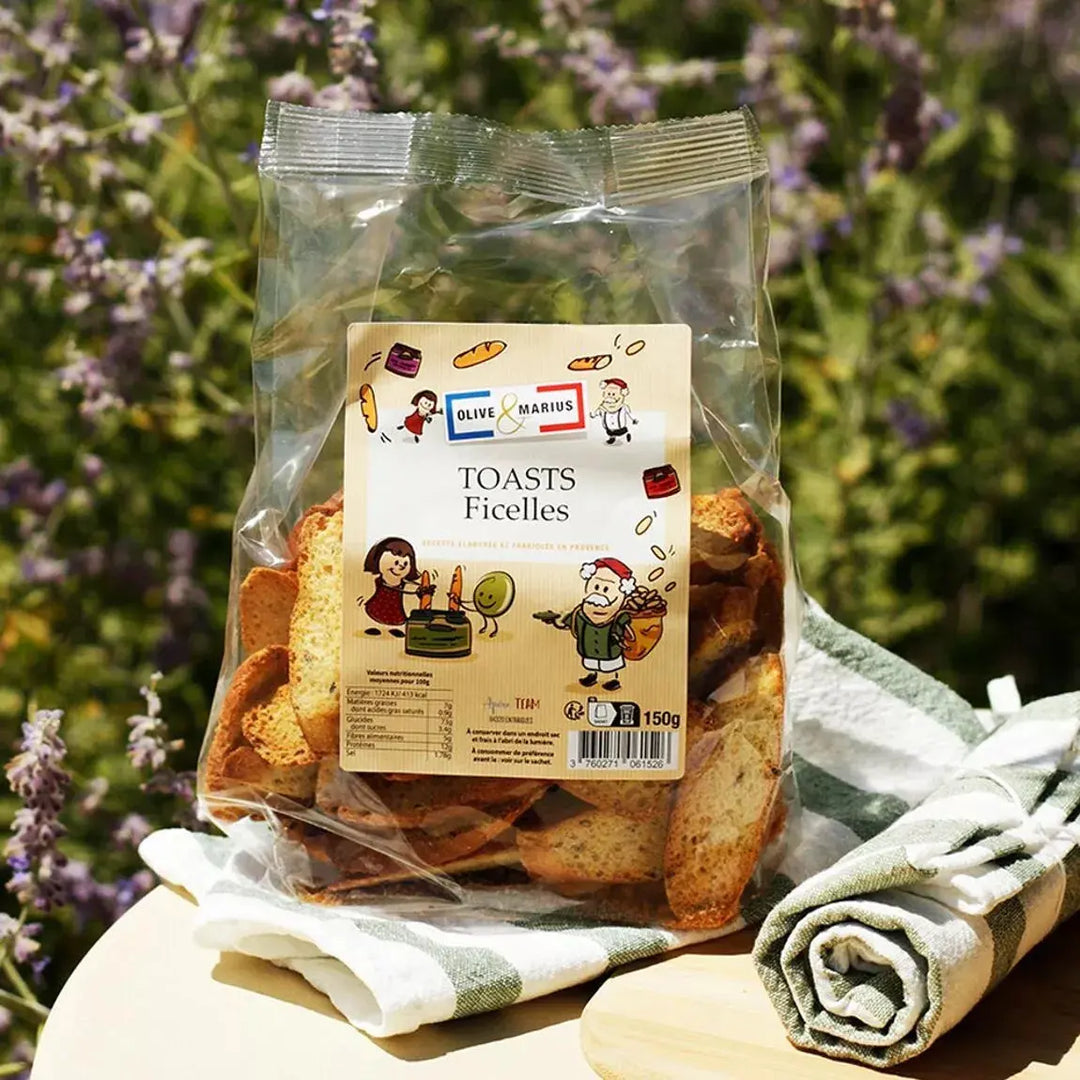 Pains Grillés Céréales Foie Gras