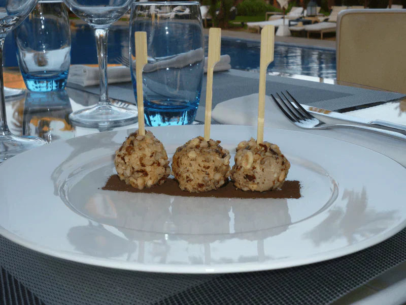 Recette de bonbons de foie gras et noisettes