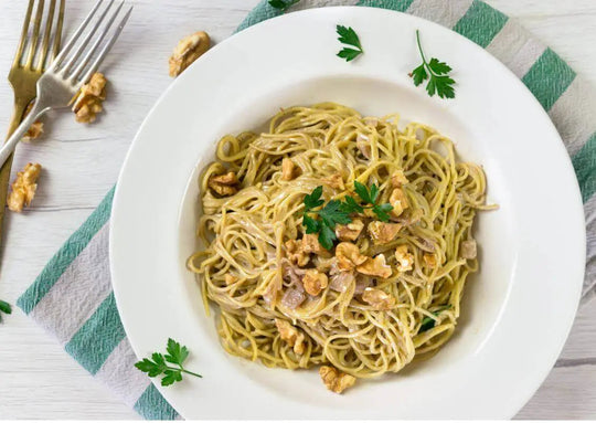 Recette pâtes tagliolini sauce foie gras