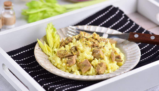 Recette de risotto au foie gras et céleri