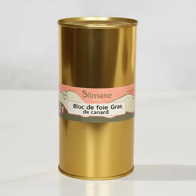 Bloc de Foie Gras de Canard Halal des Hautes-Pyrénées 600 g - Foie Gras Gourmet