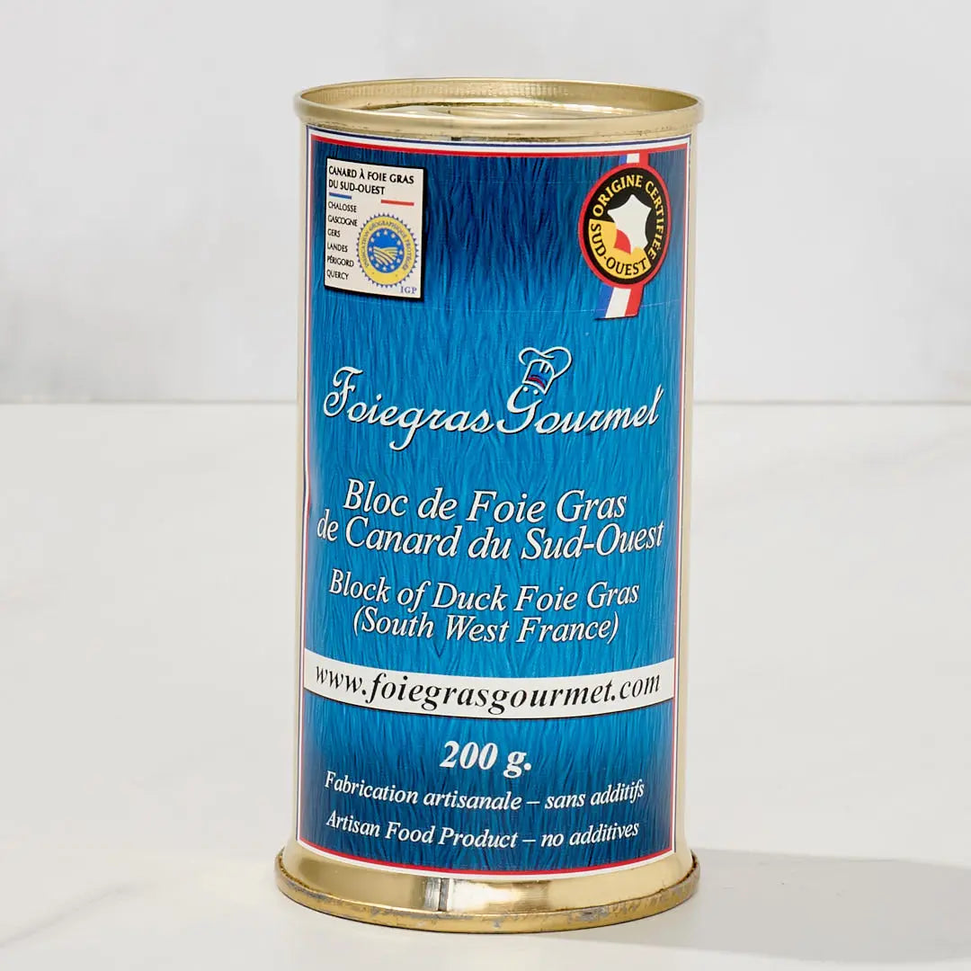 Block of Duck Foie Gras from the South-West 200 g 