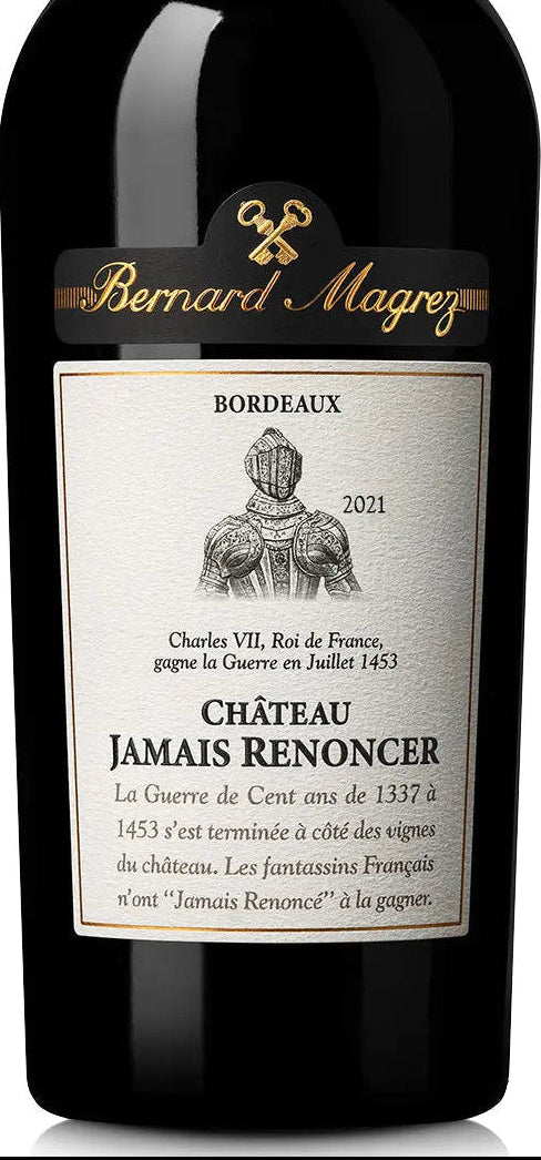Château Jamais Renoncer 2021 IGP Bordeaux 75 cl - Foie Gras Gourmet