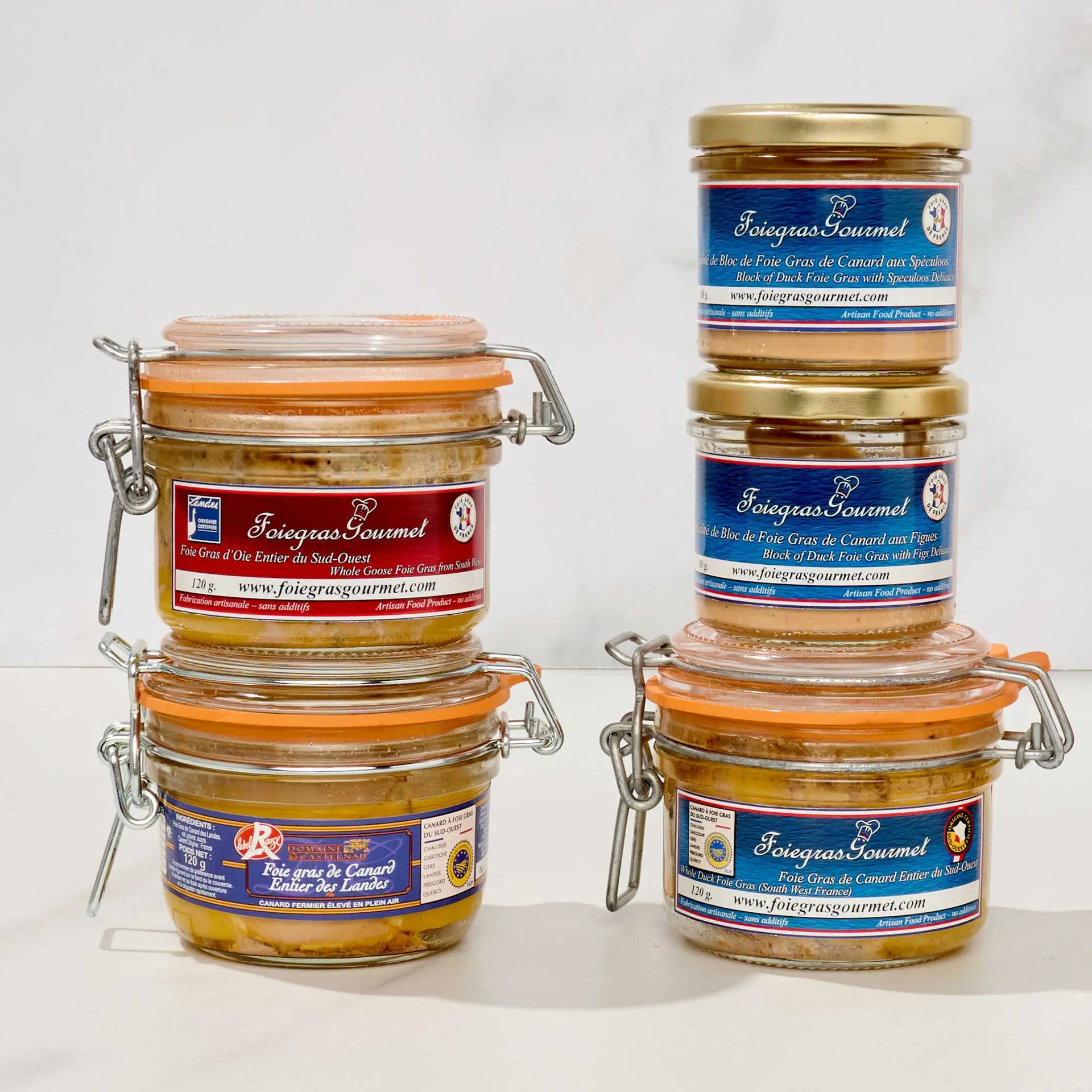 Coffret Lascaux avec spécialités à base de Canard et foie Gras
