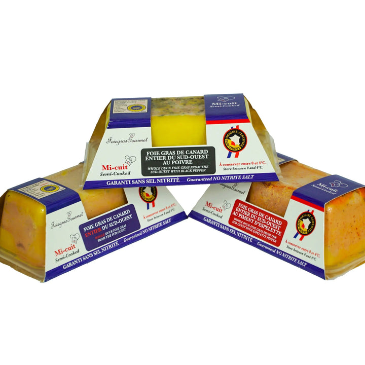 Coffret de Foie Gras Entier Frais Mi-Cuit