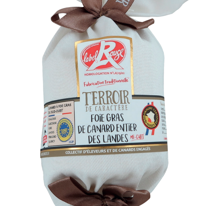 Foie Gras au Torchon Label Rouge