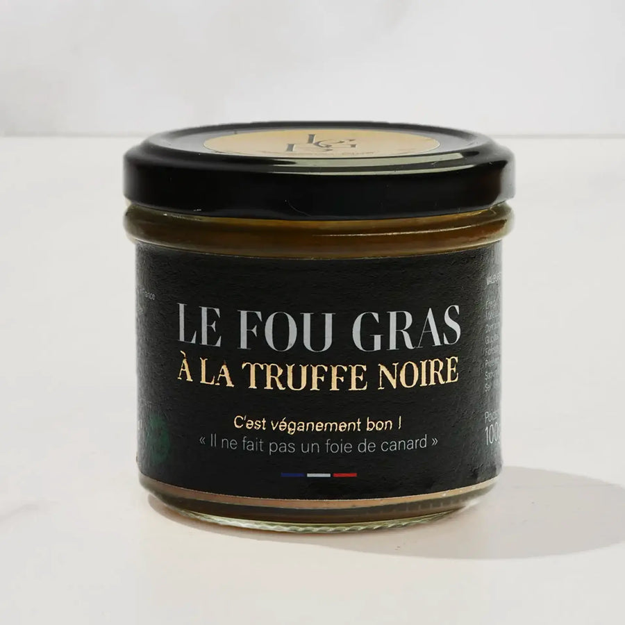 Foie Gras Végan Bio du Lot-et-Garonne à la Truffe Noire 100 g - Foie Gras Gourmet