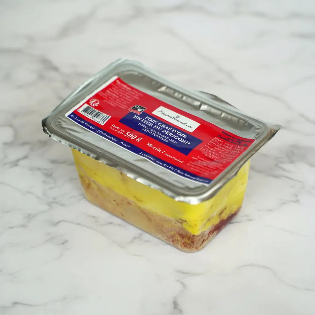 Whole Goose Foie Gras Semi-Cooked