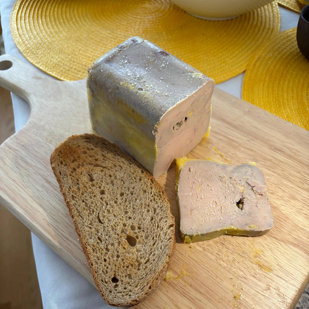 semi-cooked goose foie gras