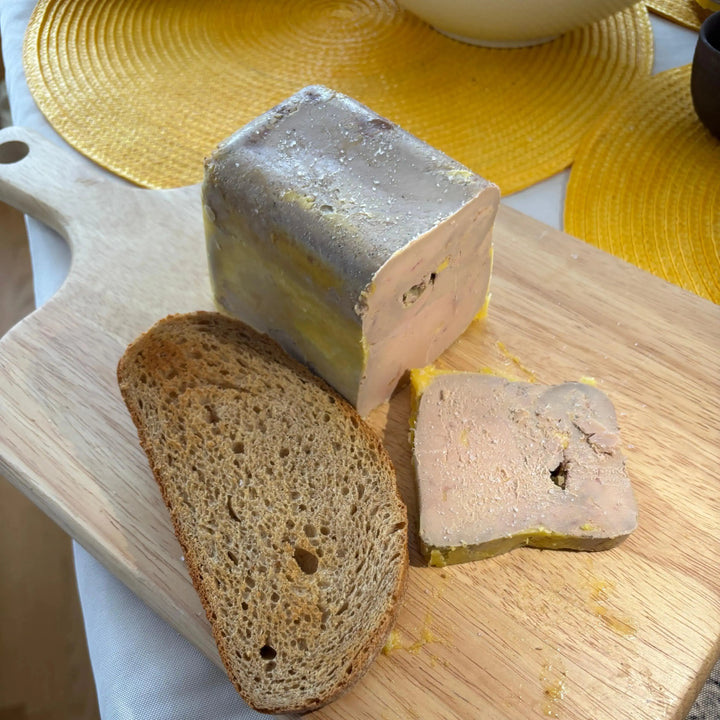 semi-cooked goose foie gras