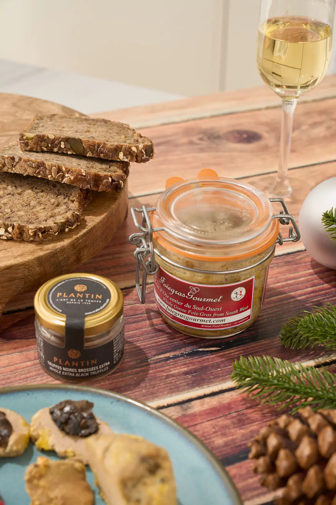 ​Hele Foie Gras van Ganzen uit de Zuid-West 180 g