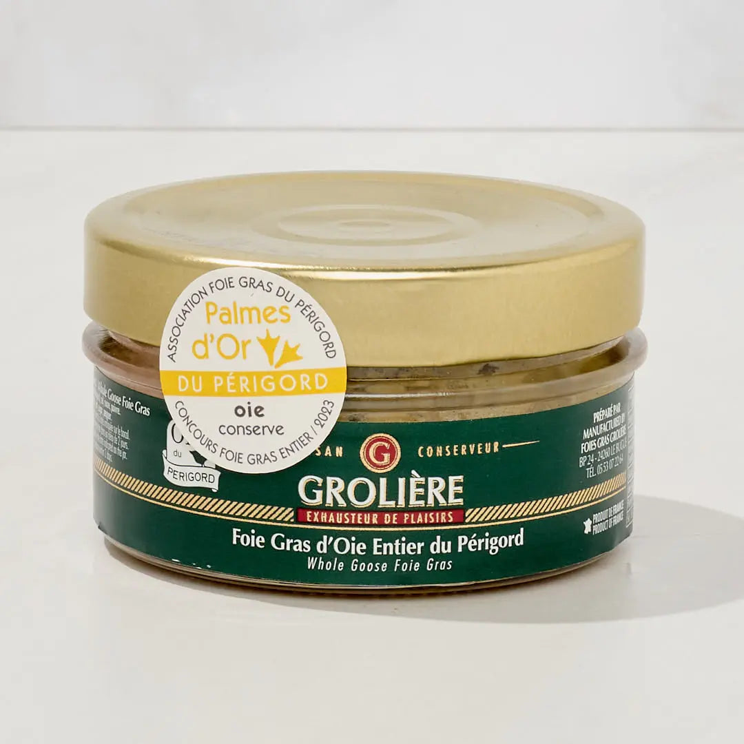 Whole Goose Foie Gras from the Périgord Golden Palms Winner 120 g