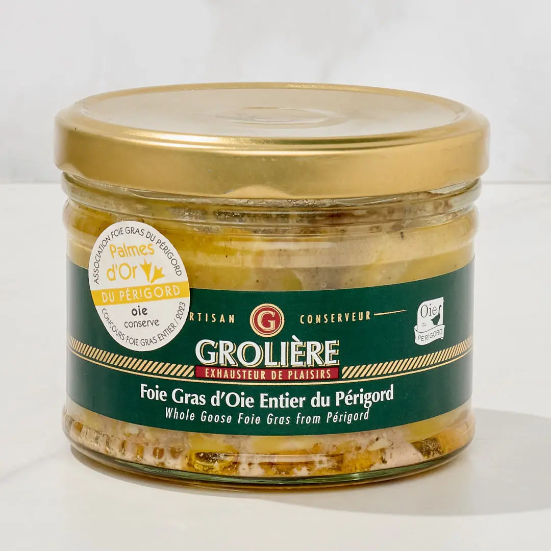 Whole Goose Foie Gras from the Périgord Golden Palms Winner 300 g