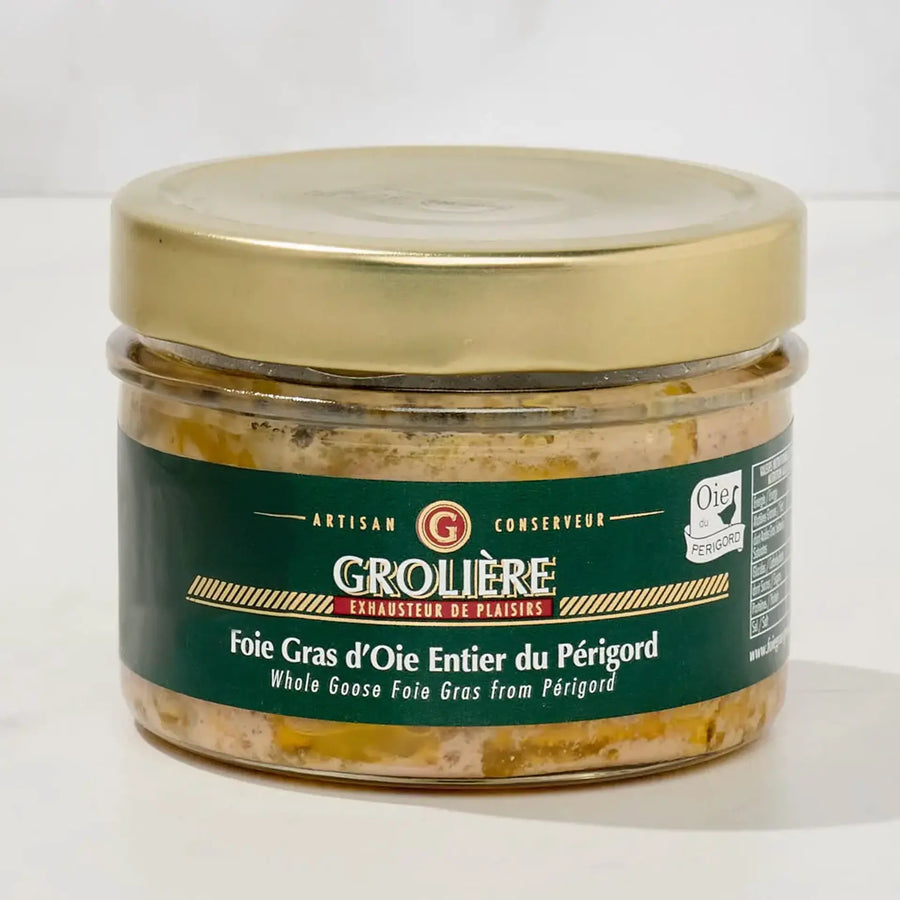 Foie Gras d’Oie Entier du Périgord Médaille d'Argent Concours Agricole 180 g - Foie Gras Gourmet