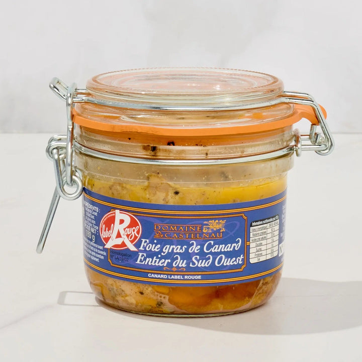 Foie Gras de Canard Entier Label Rouge 180 g Castelnau