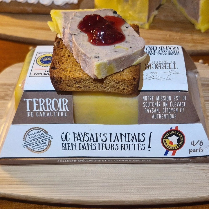 Foie Gras de Canard Entier Mi-Cuit du Sud-Ouest aux 3 Poivres Médaille d'Argent 250 g - Foie Gras Gourmet