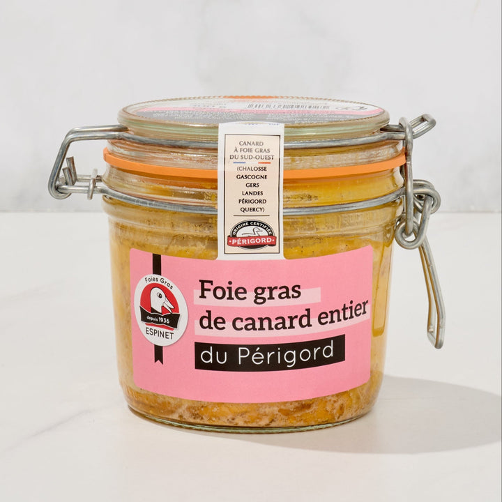 Foie Gras de Canard Entier du Périgord à l'Armagnac 300 g - Foie Gras Gourmet
