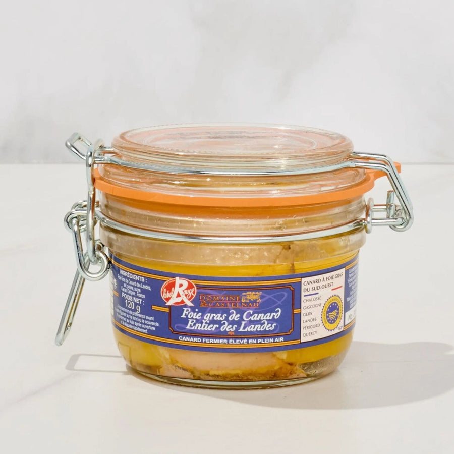 Foie Gras de Canard Entier du Sud-Ouest Label Rouge 120 g - Foie Gras Gourmet