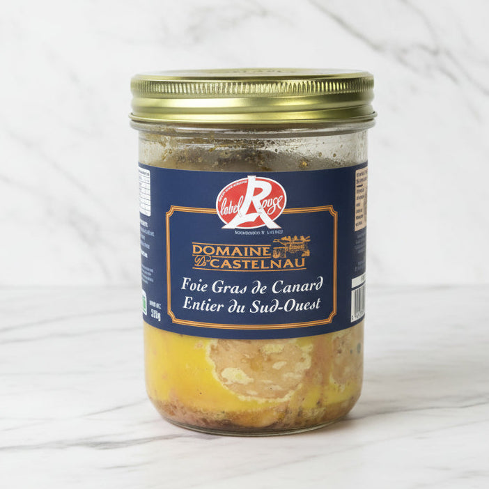 Foie Gras de Canard Entier du Sud-Ouest Label Rouge 530 g - Foie Gras Gourmet
