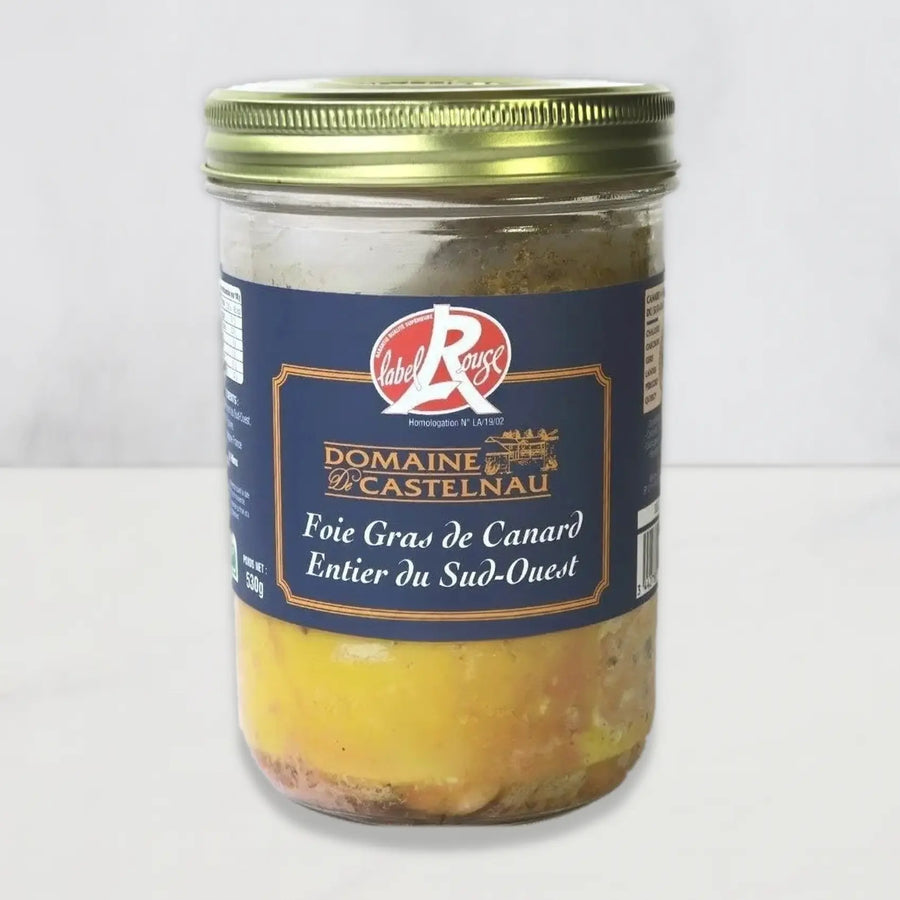 Foie Gras de Canard Entier du Sud-Ouest Label Rouge 530 g - Foie Gras Gourmet