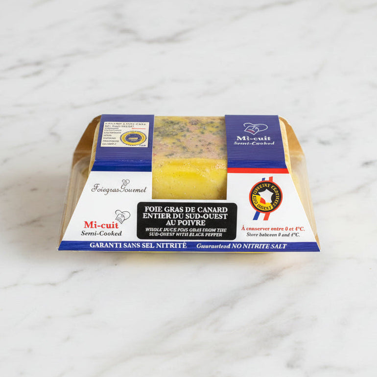 Foie Gras Mi-Cuit Poivre