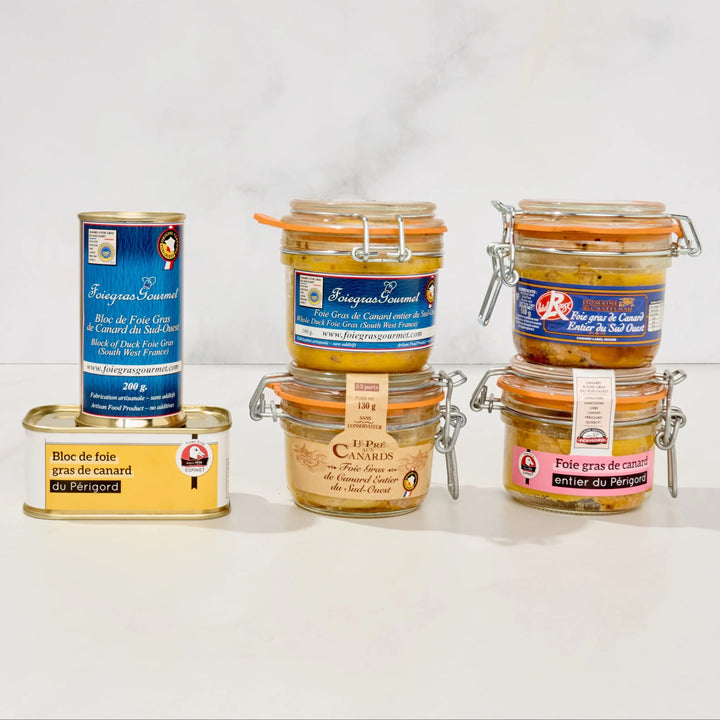 Coffret foie gras de canard package