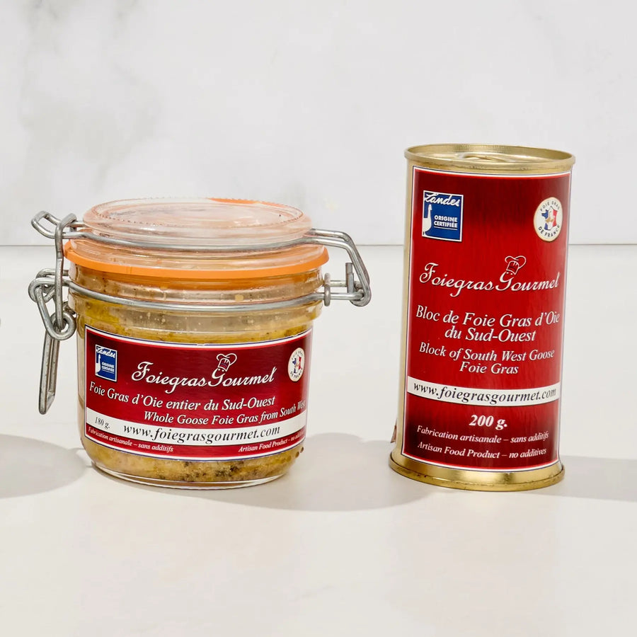 Coffret de foie gras d'oie