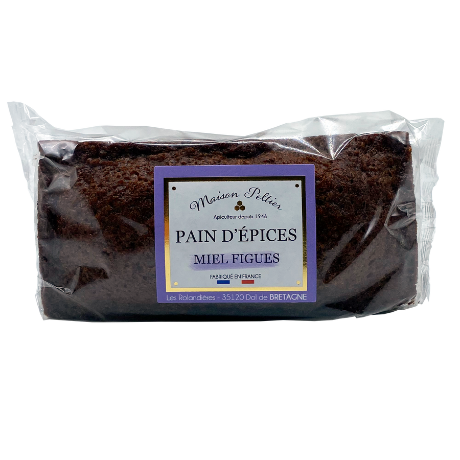 Pain d'Épices Tranché à la Figue  Toasts 200 g - Foie Gras Gourmet