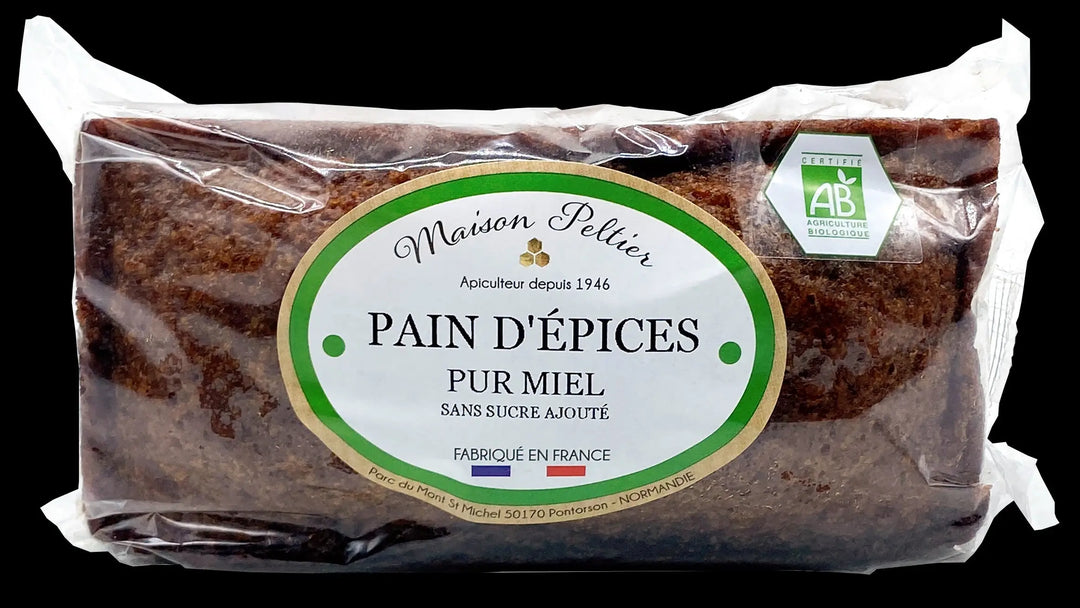 Pain d'Epices Bio 57% Pur Miel 170 g - Foie Gras Gourmet
