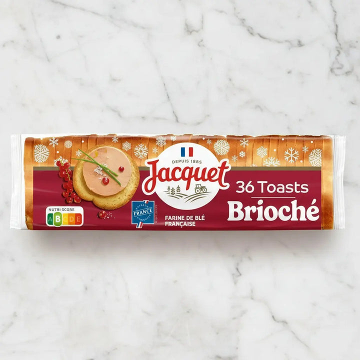 Toasts Brioché Origine France 250 g - Foie Gras Gourmet