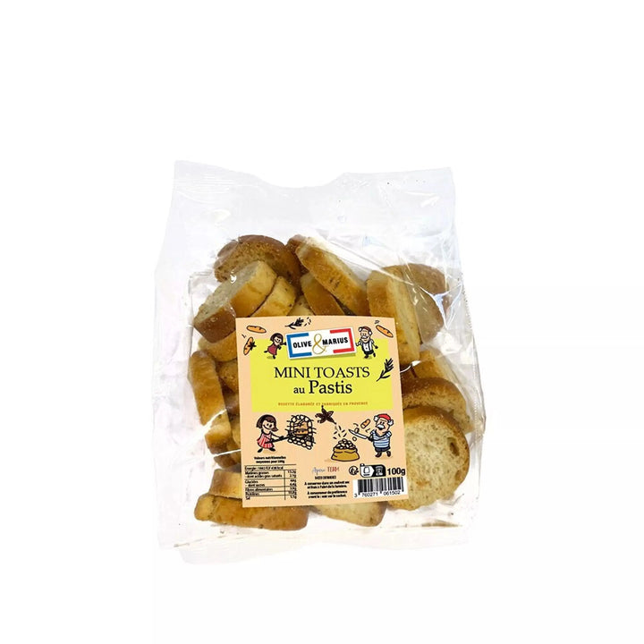 Toasts Briochés de Provence 150 g - Foie Gras Gourmet