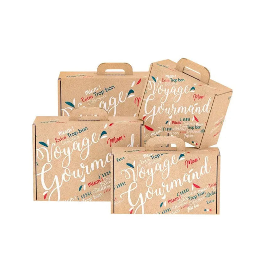 Valisette panier cadeau (15 produits max) - Foie Gras Gourmet
