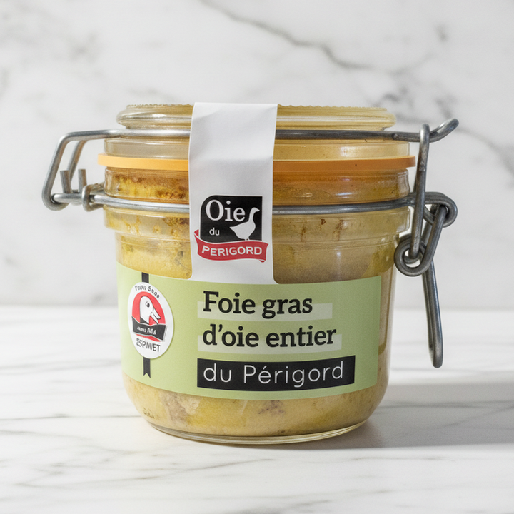 Foie Gras d'Oie Entier du Périgord 180 g - Foie Gras Gourmet